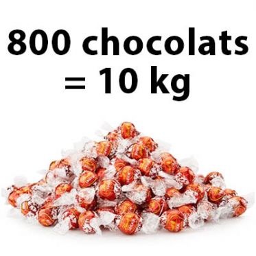 Comprar online al por mayor bombones de chocolate con leche Lindt Lindor