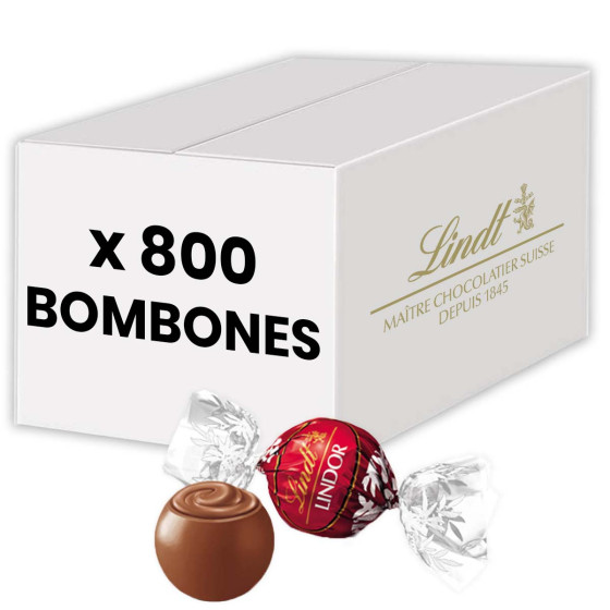 Chocolate con leche Lindt Lindor – Caja de 800 chocolates